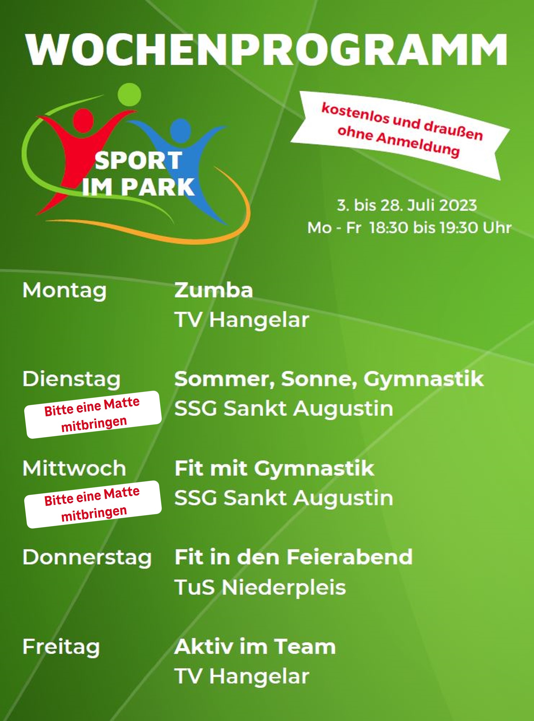 Sport im Park Zeitplan2