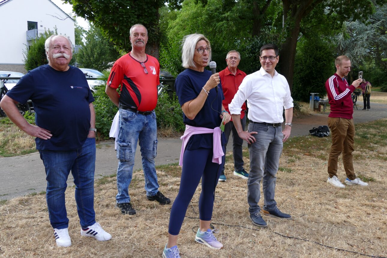 Sport im Park 2026 erfolgreich gestartet. 2 britta boueke 1. vorsitzende stadtsportverband michael feldhaus