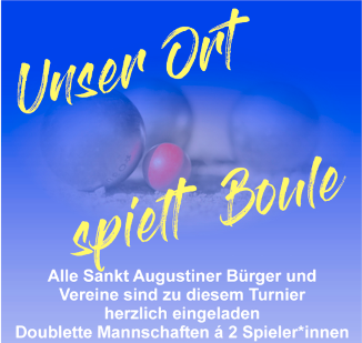 UNSER ORT SPIELT BOULE 7